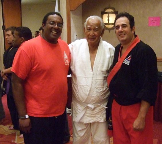 Good friend and supporter, Prof. Liebert O'Sullivan, one of the 1st black belts in America